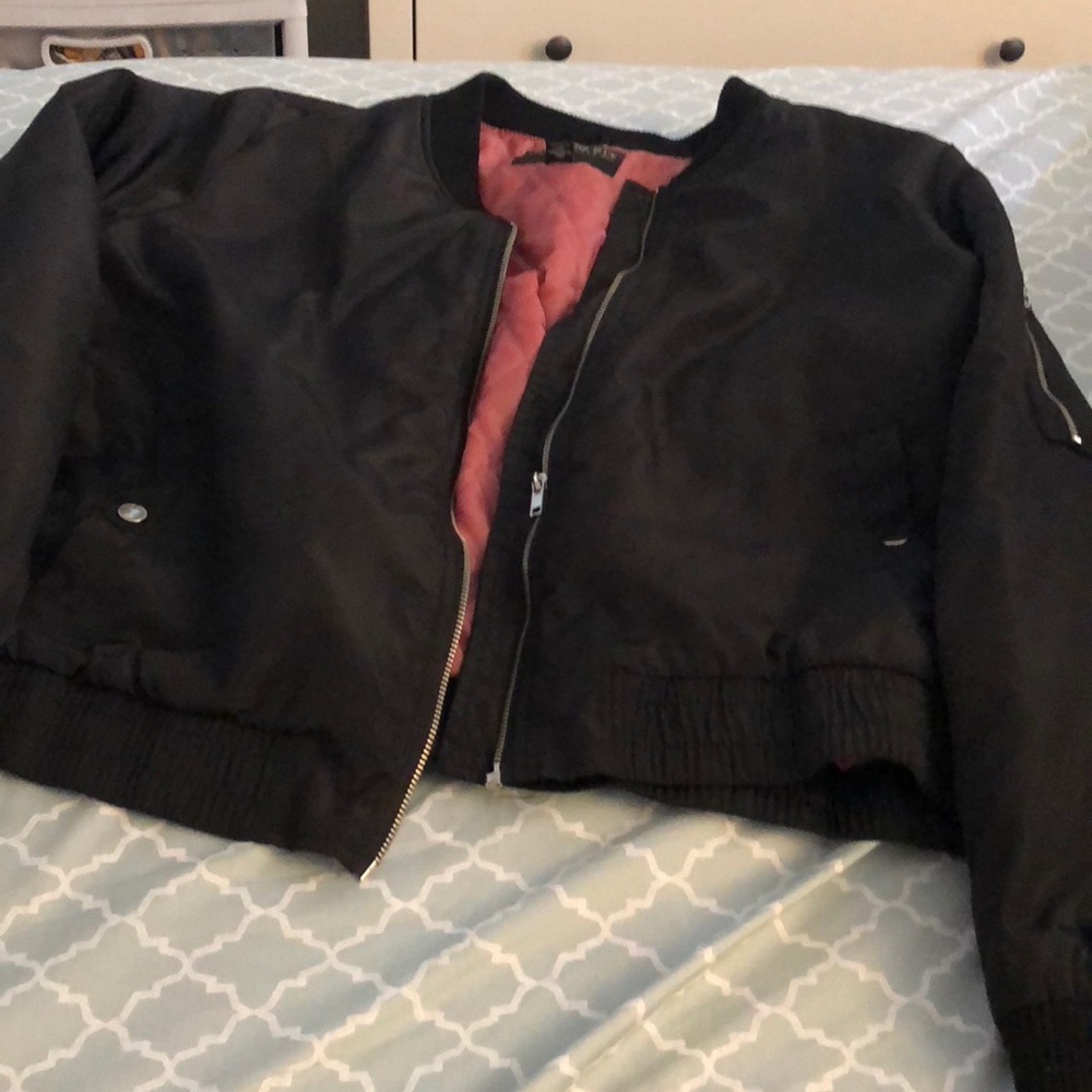 Forever21 plus bomber jacket